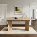 Extendable Oak Dining Table 160-200 x 90cm - Seats 6-8