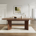 Extendable Walnut Dining Table 160-200 x 90cm - Seats 6-8